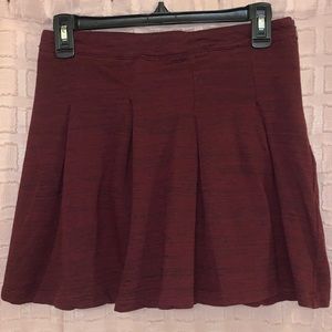 Pleated Skater Skirt